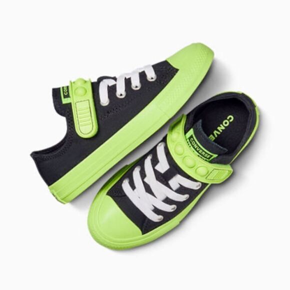 Chuck Taylor All Star Bubble Strap Easy-On Hyper Brights Sneaker Shoes Size 3 - Picture 8 of 13